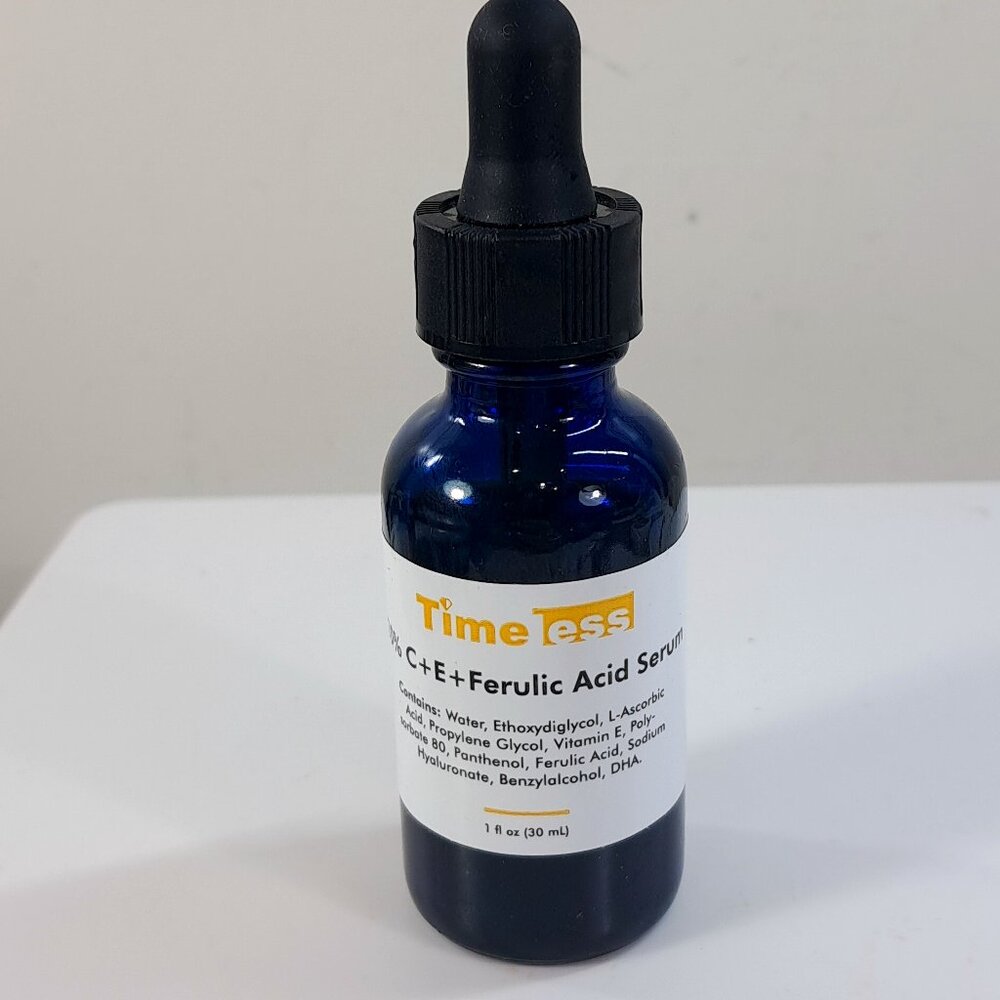 Timeless Skin Care 20% Vitamin C Plus‎ E Ferulic Acid Serum 1 oz 20% C+E+Ferulic